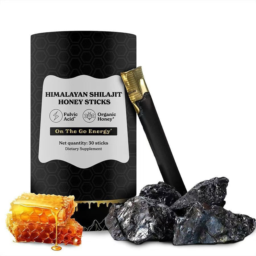 spot amazon tk cross-border hot selling hot shilajit honey stick shilajit fulvic acid mineral branch OE
